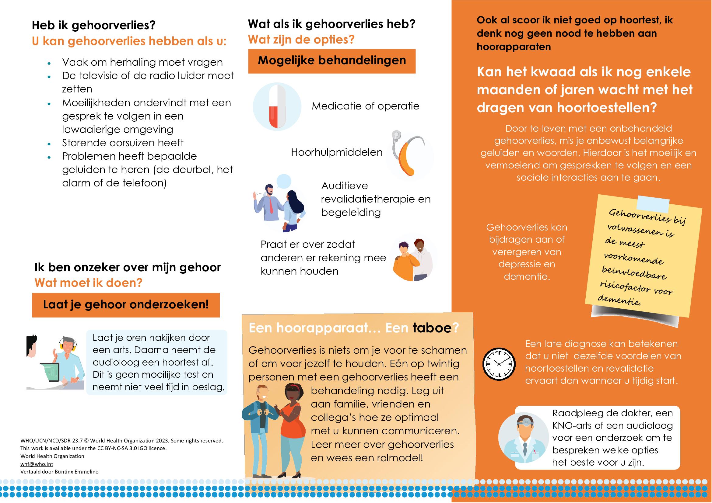 Gehoorverlies bij volwassenen