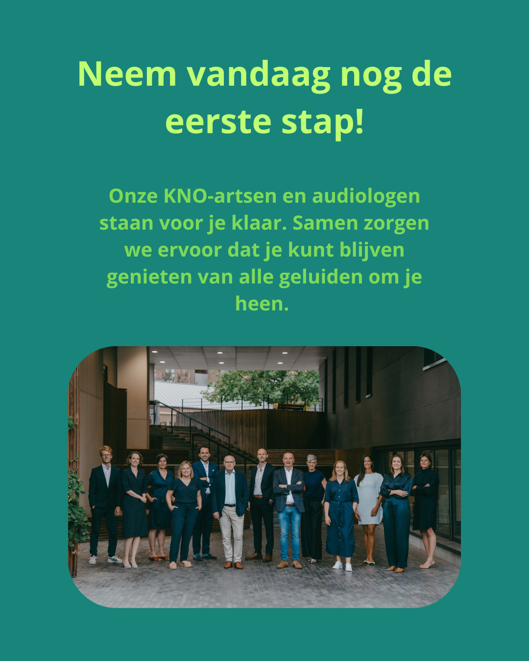 Neem vandaag nog de eerste stap!